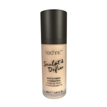 Load image into Gallery viewer, TECHNIC SCULPT &amp; DEFINE MATTE FOUNDATION - AVAILABLE IN 4 SHADES - Beauty Bar 
