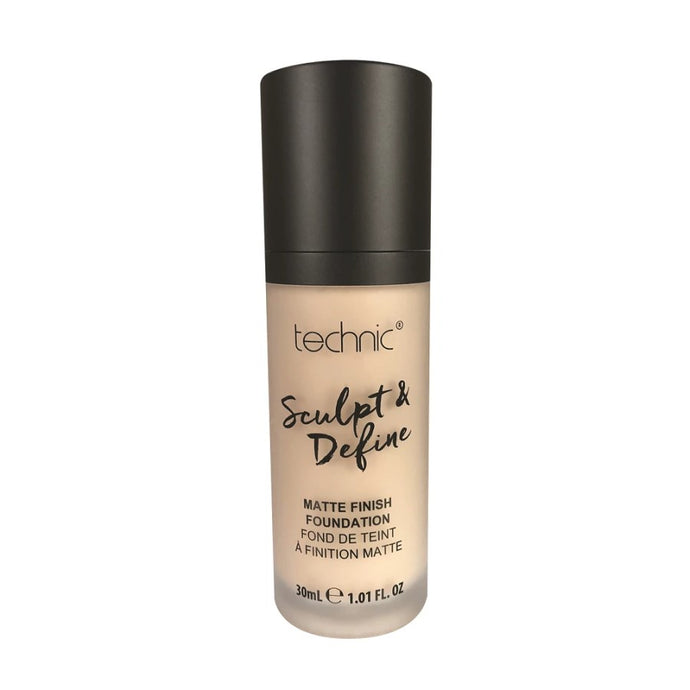 TECHNIC SCULPT & DEFINE MATTE FOUNDATION - AVAILABLE IN 4 SHADES - Beauty Bar 