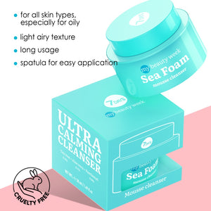 7DAYS SEA FOAM MOUSEE CLEANSER 50ML - Beauty Bar 