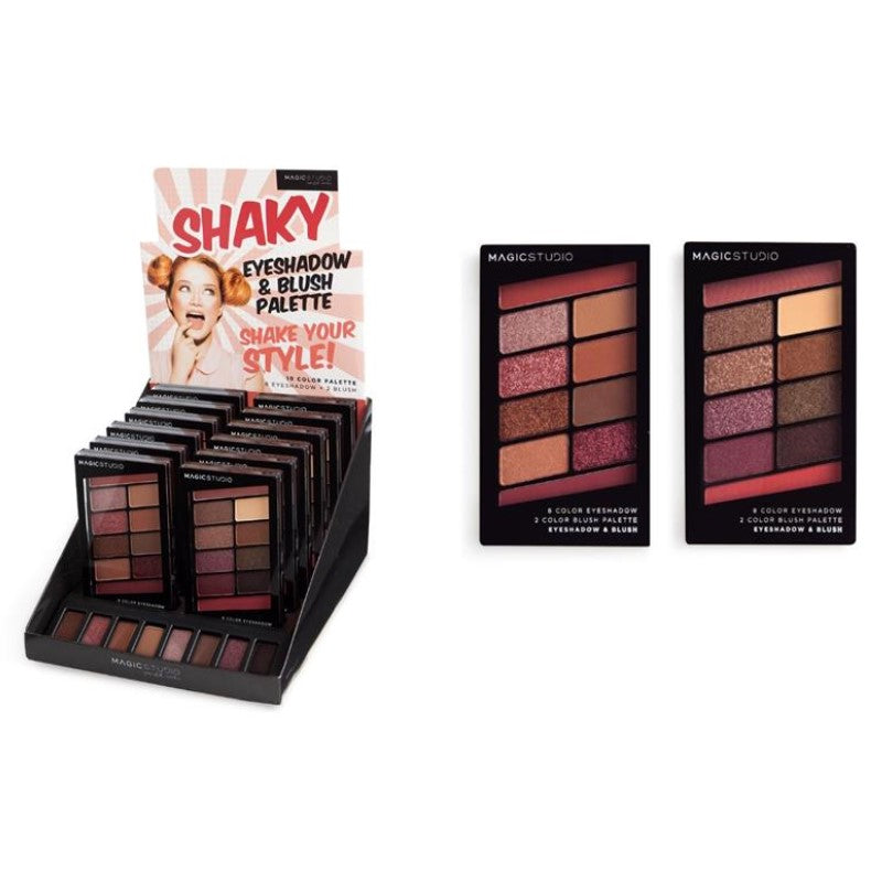 IDC MAGIC STUDIO SHAKY EYESHADOW & BLUSH PALETTE - Beauty Bar 