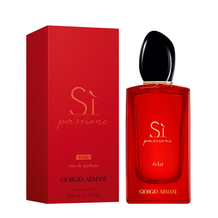 GIORGIO ARMANI SÌ PASSIONE ÉCLAT EDP - AVAILABLE IN 3 SIZES - Beauty Bar 