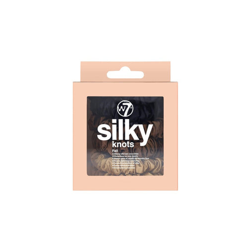 W7 SILKY KNOTS HAIR SCRUNCHIES - PACK OF 6 - Beauty Bar 