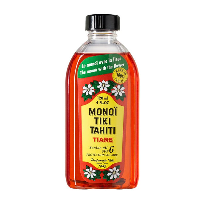 MONOI TIKI TAHITI TIARE SPF6 SUN PROTECTION NATURAL OIL 120ML - Beauty Bar Cyprus