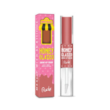 Load image into Gallery viewer, RUDE HONEY GLAZED SHINE LIP COLOUR - AVAIALABLE IN 8 SHADES - Beauty Bar 
