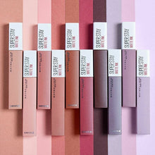 Load image into Gallery viewer, MAYBELLINE - SUPER STAY MATTE INK LIQUID LIPSTICK - AVAILABLE IN 32 SHADES - Beauty Bar Cyprus
