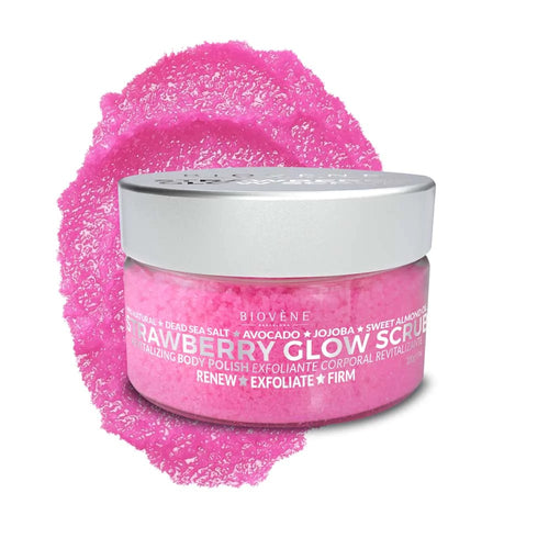 BIOVENE STRAWBERRY GLOW SCRUB 200GR - Beauty Bar 