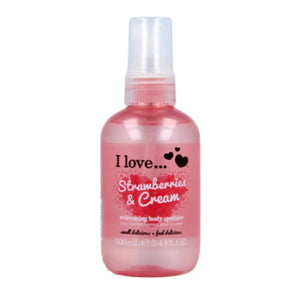 I LOVE STRAWBERRIES & CREAM BODY SPRITZER 100ML - Beauty Bar 