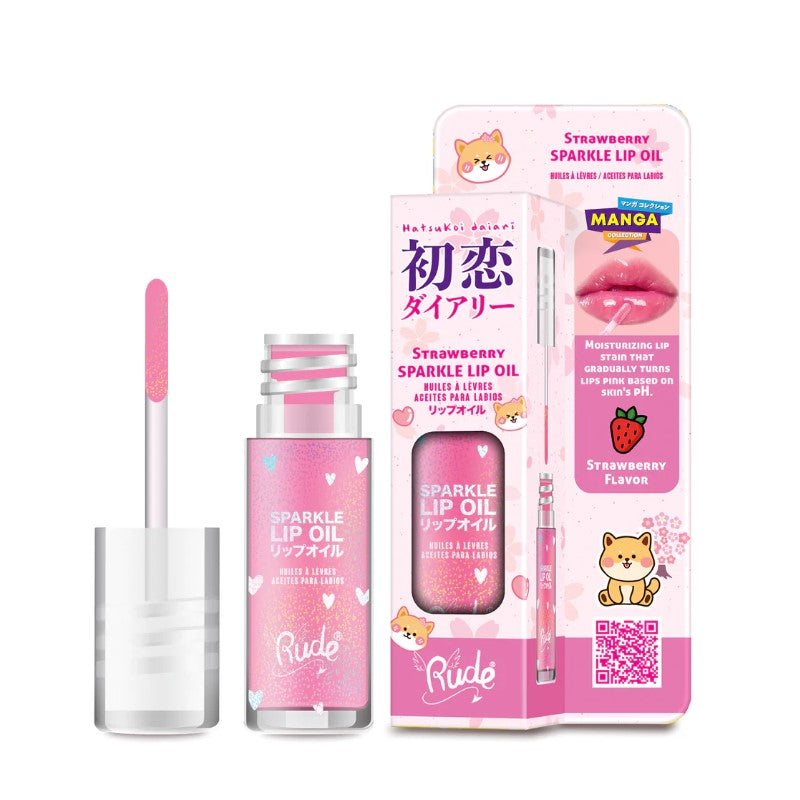 RUDE MANGA COLLECTION SPARKLE OILS - AVAILABLE IN 4 SHADES | Beauty Bar