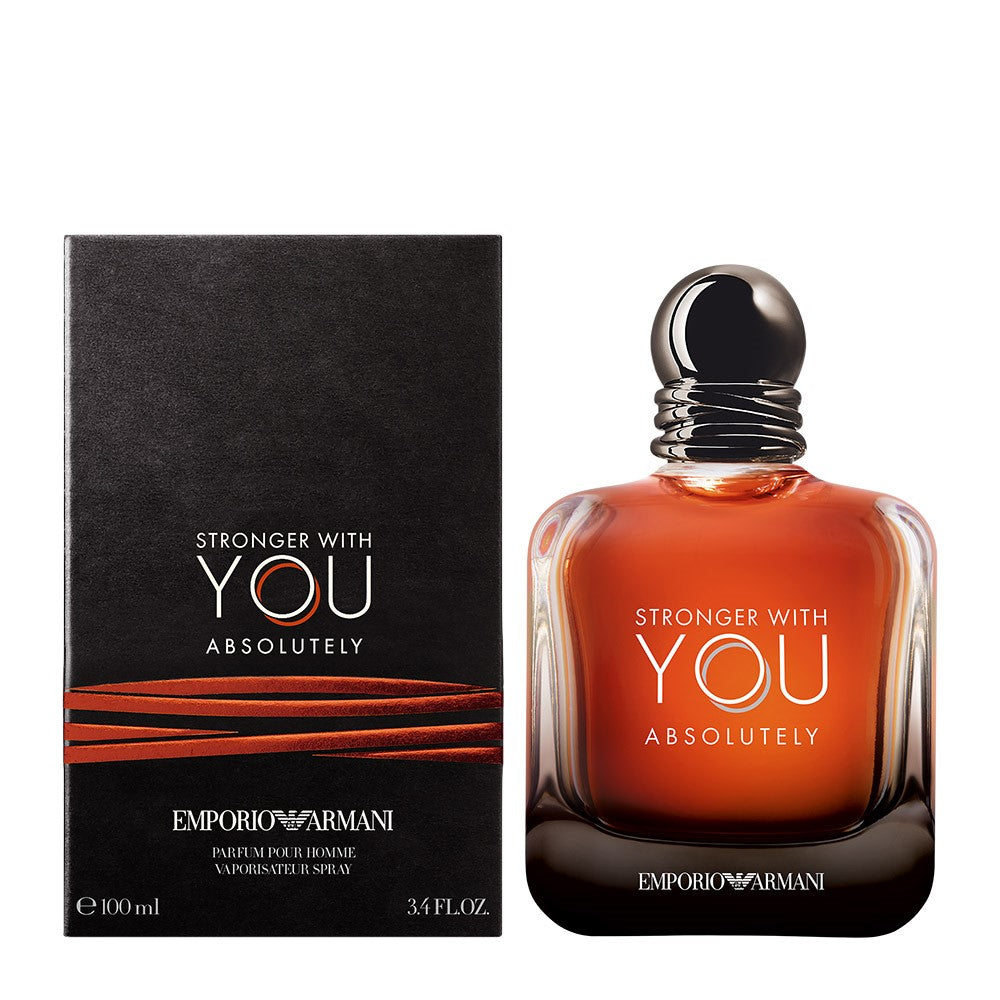 EMPORIO ARMANI STRONGER WITH YOU ABSOLUTELY EDP - AVAILABLE IN 2 SIZES - Beauty Bar 