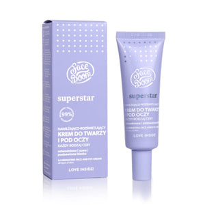 FACE BOOM SUPERSTAR MOISTURIZING & BRIGHTENING FACE & EYE CREAM 50ML - Beauty Bar 