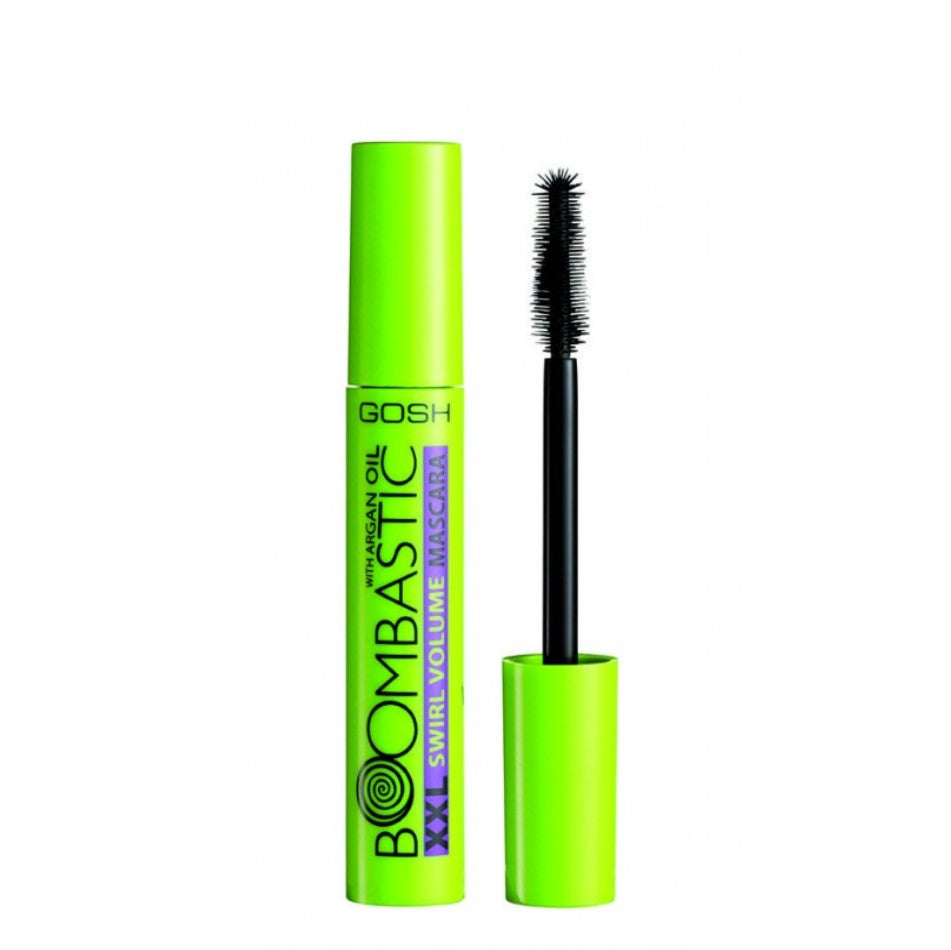 GOSH BOMBASTIC SWIRL MASCARA CARBON BLACK SPECTACULAR LENGTH & VOLUME - Beauty Bar Cyprus