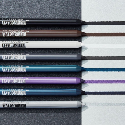 MAYBELLINE - TATTOO EYELINER PENCIL - AVAILABLE IN 8 COLOURS - Beauty Bar Cyprus