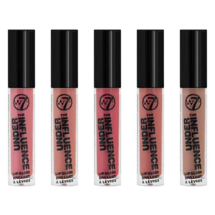 W7 UNDER THE INFLUENCE LIP GLOSS - AVAILABLE IN 5 SHADES - Beauty Bar Cyprus