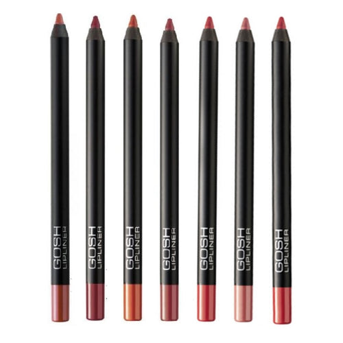 GOSH COPENHAGEN VELVET TOUCH WATERPROOF LIP LINER AVAILABLE IN 11 SHADES - Beauty Bar 