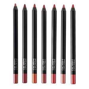 GOSH COPENHAGEN VELVET TOUCH WATERPROOF LIP LINER AVAILABLE IN 11 SHADES - Beauty Bar 