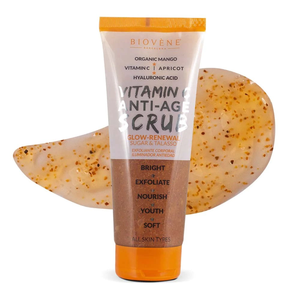 BIOVENE VITAMIN C ANTI-AGE BODY SCRUB 250ML - Beauty Bar 