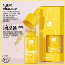 Load image into Gallery viewer, 7DAYS VITAMIN C ELIXIR 1,5% RADIANCE SERUM &amp; TONER 20ML - Beauty Bar 
