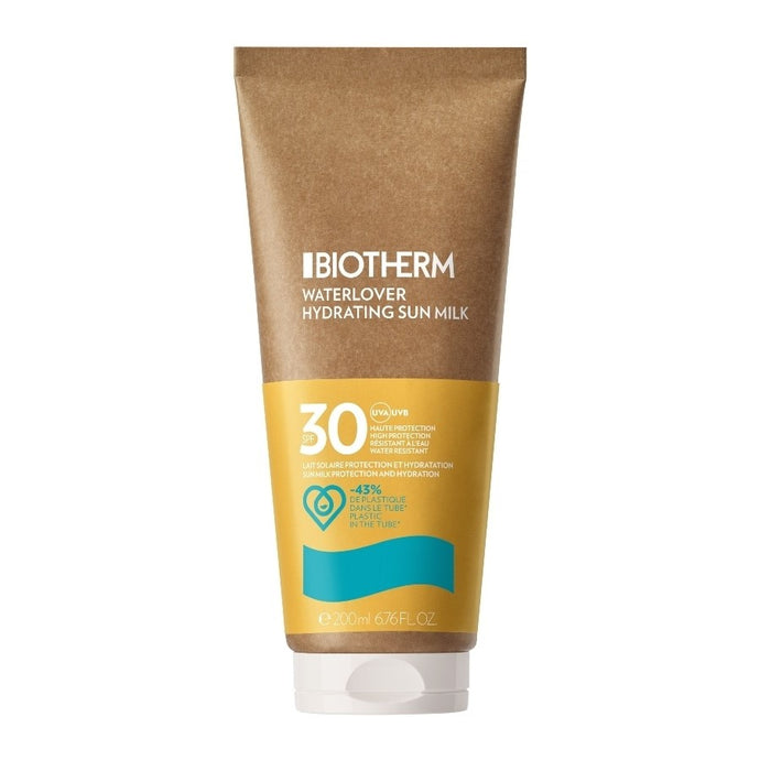 BIOTHERM WATERLOVER HYDRATING SUN MILK SPF 30 200ML - Beauty Bar 