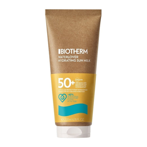 BIOTHERM WATERLOVER HYDRATING SUN MILK SPF 50 200ML - Beauty Bar 