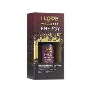 I LOVE WELLNESS ESSENTIAL OIL BLEND ENERGY 10ML - Beauty Bar 