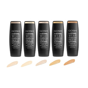 GOSH COPENHAGEN X-CEPTIONAL FOUNDATION - AVAILABLE IN 7 SHADES - Beauty Bar 