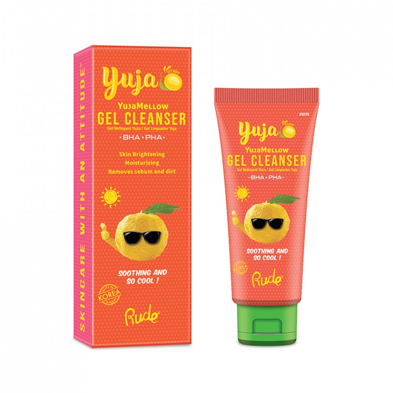 RUDE YUJAMELLOW GEL CLEANSER 50ML - Beauty Bar 