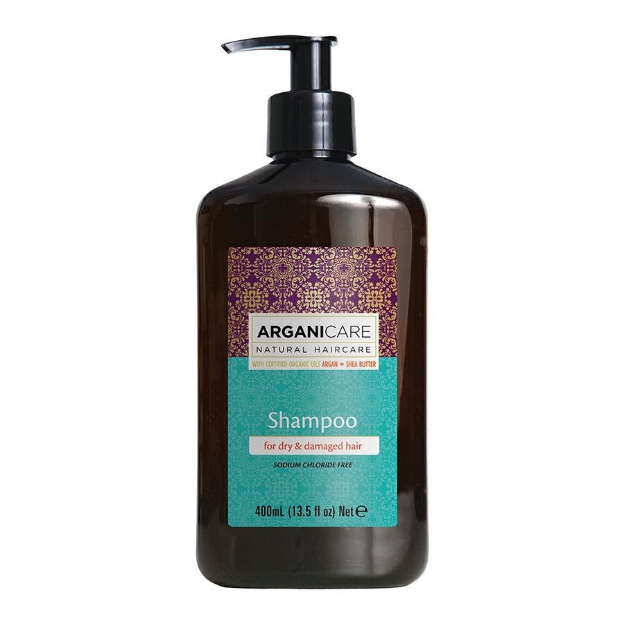 ARGANICARE SHAMPOO FOR DRY & DAMAGED HAIR 400ML - Beauty Bar Cyprus