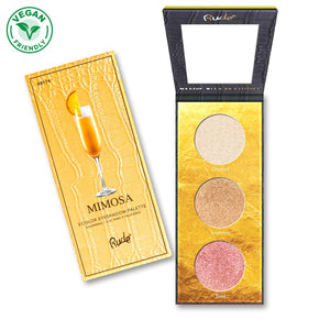 RUDE COCKTAIL PARTY LUMINOUS HIGHLIGHT / EYESHADOW PALETTE - MIMOSA - Beauty Bar Cyprus