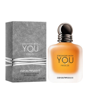 EMPORIO ARMANI STRONGER WITH YOU FREEZE EDT - AVAILABLE IN 2 SIZES - Beauty Bar Cyprus