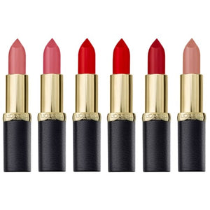 LOREAL - COLOR RICH MATTE LIPSTICK - AVAILABLE IN 15 SHADES - Beauty Bar Cyprus