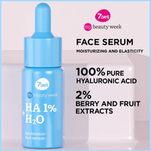 Load image into Gallery viewer, 7DAYS HA 1%+H2O HAYALURONIC SERUM 20ML - Beauty Bar 
