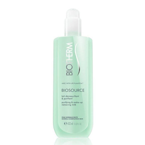 BIOTHERM BIOSOURCE PURIFYING AND MAKE UP REMOVING MILK 400ML - Beauty Bar Cyprus