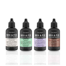Load image into Gallery viewer, GOSH COPENHAGEN MIX &amp; FIX COLOUR DROPS - AVAILABLE IN 4 COLOURS - Beauty Bar 
