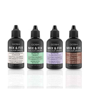 GOSH COPENHAGEN MIX & FIX COLOUR DROPS - AVAILABLE IN 4 COLOURS - Beauty Bar 