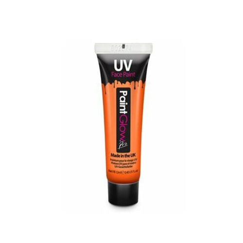 PAINT GLOW - NEON UV MAKEUP ORANGE - Beauty Bar 