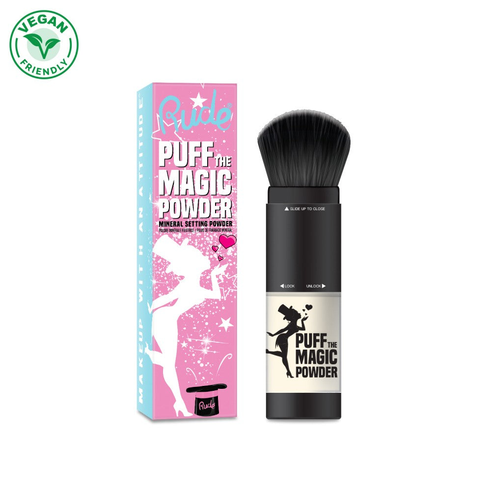 RUDE PUFF MAGIC POWDER TRANSLUSCENT - Beauty Bar Cyprus