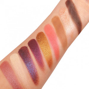 RUDE COCKTAIL PARTY 9 COLOR EYESHADOW PALETTE - PURPLE FLAME - Beauty Bar Cyprus