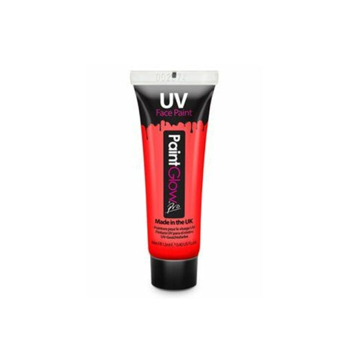 PAINT GLOW - NEON UV MAKEUP RED - Beauty Bar 