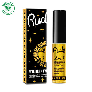 RUDE 2 IN 1 SHIMMER EYELINER / EYESHADOW - AVAILABLE IN A VARIETY OF COLOURS - Beauty Bar Cyprus
