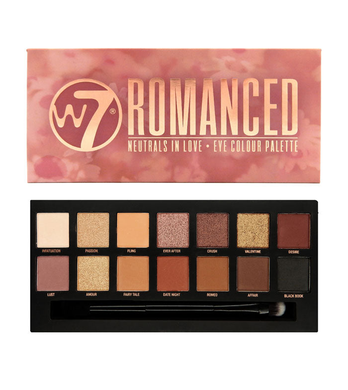 W7 ROMANCED EYE SHADOW PALETTE - Beauty Bar Cyprus
